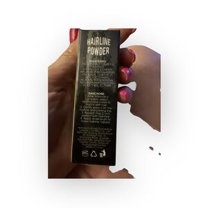 New Sealed Hairline Powder Black HL02  hairline, eyebrow stamp sweat proof 1.2 g